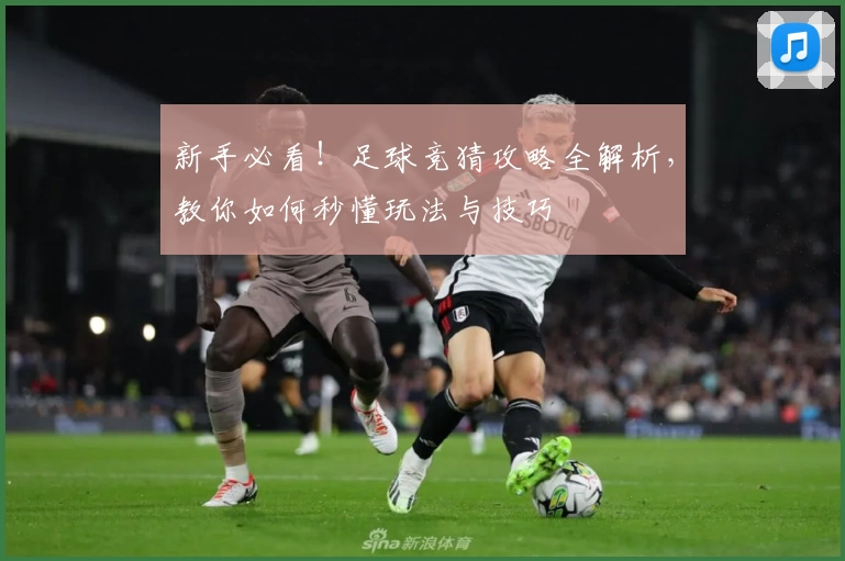新手必看!足球竞猜攻略全解析,教你如何秒懂玩法与技巧